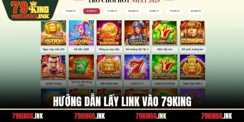 Hướng dẫn lấy link vào 79KING