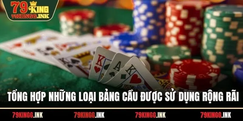 Tổng hợp những loại bảng cầu được sử dụng rộng rãi